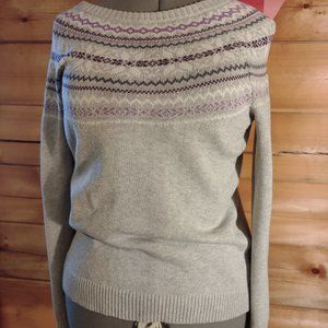 Croft and Barrow Fair Isle Sweatshirt